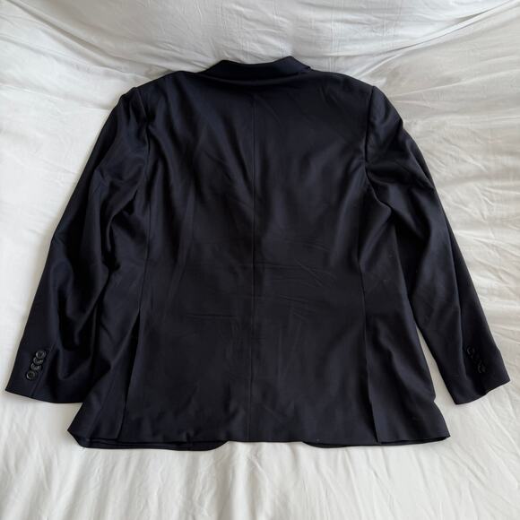 Ermenegildo Zegna Black Trofeo Comfort 10-Pocket Jacket Blazer Men’s 58R - Picture 8 of 16